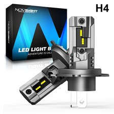 2X H4 Hi/Low Beam 60W Auto Scheinwerfer 16000LM Birne Mit Zulassung Halogen IP68