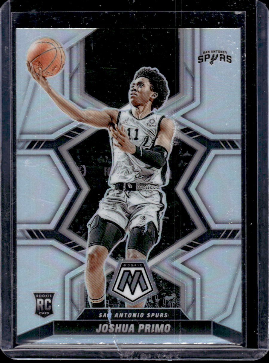 Joshua Primo 2021-22 Mosaic Rookie #204 Silver Prizm