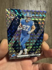 2025 Panini Mosaic Sam Laporta #63 Silver Mosaic Prizm Detroit Lions