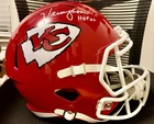 Warren Moon signed w/ HOF Inscription Kansas City Chiefs Full Size Rep JSA