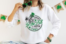 Happy St Patrick Day Classic Irish Sweatshirt Crewneck