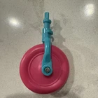 Vintage MATTEL BARBIE DOLL SCOOTER BIKE Wheel Replacement BLUE-PURPLE-PINK 1988