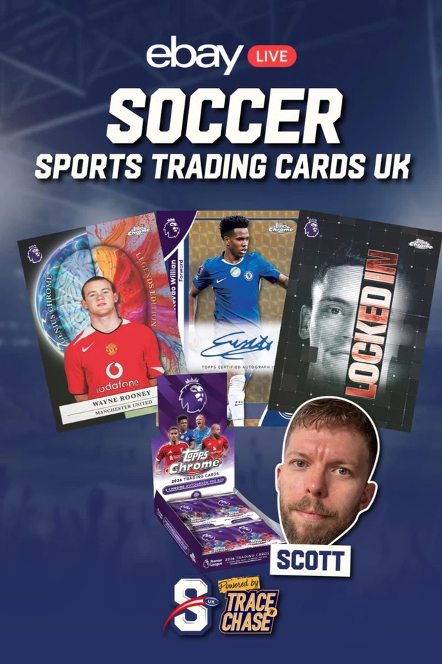 Topps Premier League Chrome 2026!