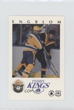 1984-85 Los Angeles Kings Smokey the Bear Brian Engblom #3 1d3
