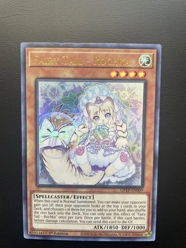 Yugioh Fairy Tail- Roshka GFTP-EN009 1st Edition Ultra Rare LP/MP
