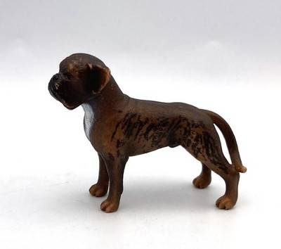Schleich BOXER MALE BRINDLE Dog Figure 16389 Retired 2012