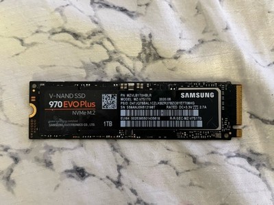 Samsung 970 EVO Plus 1TB NVMe M.2 2280 PCIe SSD - 92% Health