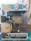 Funko Pop: Demon Slayer - Genya Shinazugawa #1851 Vinyl Figure with Protector