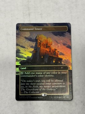 MTG Command Tower 0001 Marvel Super Heroes Exclusive Promo Foil 2026 NM