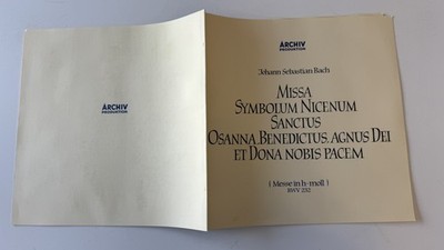 Johann Sebastian Bach Missa Symbolum Nicenum Sanctus Osanna