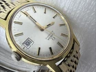 Omega Automatic Caliber 570  20 Micron Gold Watch - RUNS