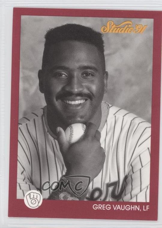 1991 Studio Greg Vaughn #79 0b5