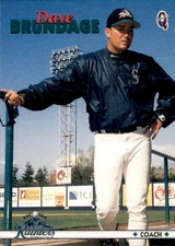 1999 Tacoma Rainiers Blue Line #2 Daved Brundage Coach - NM Baseball Card