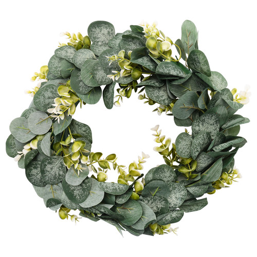 Eucalyptus Wreath Farmhouse Decor, Green Wreath Front Door Farmhouse7787