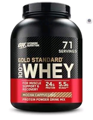 OptimumNutrition Whey Gold Standard Premium MochaCappachino Protein Powder 71Srv