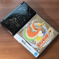 Nintendo DS Lite Dialga Palkia Edition Pokemon HeartGold Good Condition #01