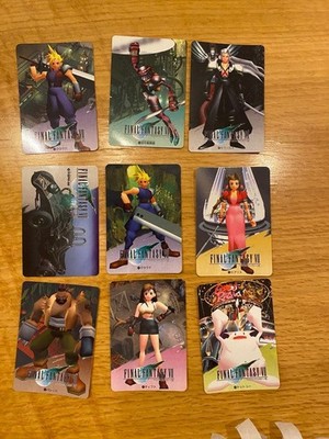 Final Fantasy VI Trading Card Set, Character Cards, Collectible Cards