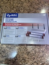 NIB ZYXEL ZYWALL USG 20 Unified Security Gateway VPN Firewall w/ Adapter