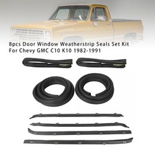 Door Window Weatherstrip Seals Set Kit For Chevy GMC C10 K10 1982-1991*