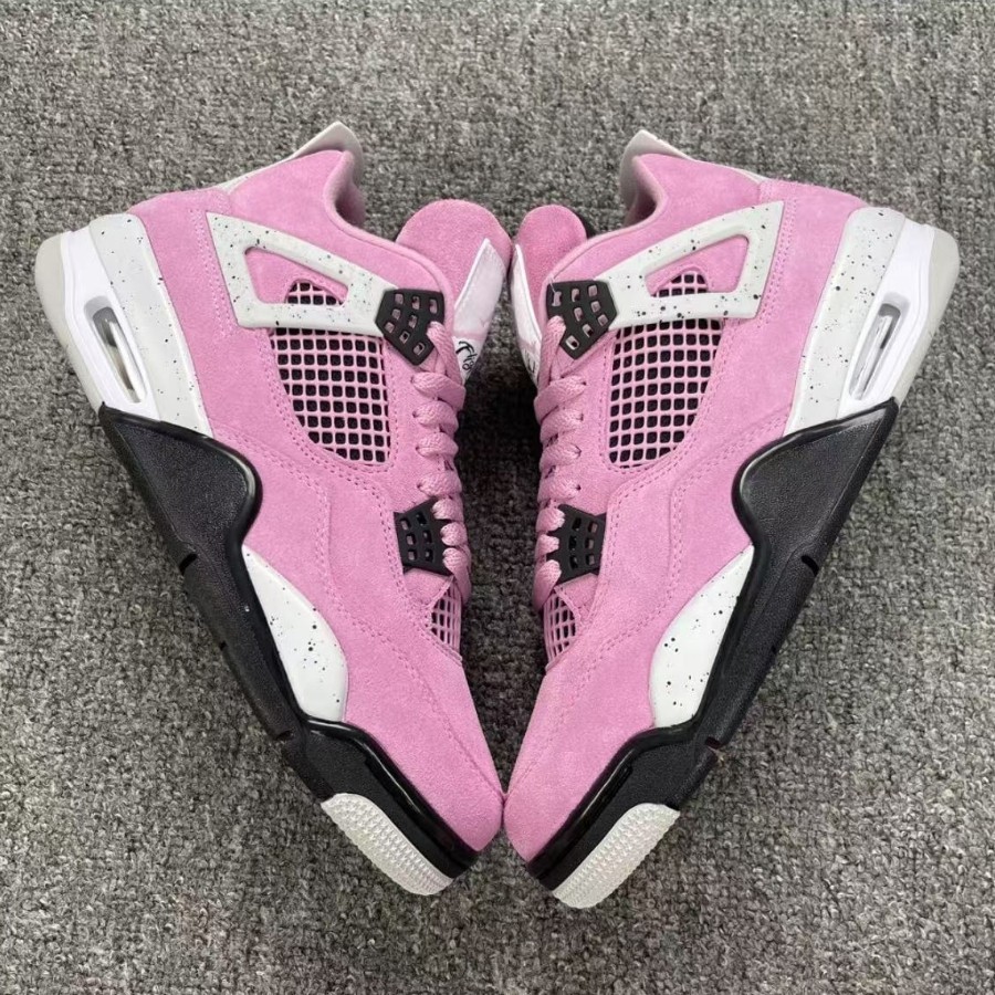 Nike Air Jordan 4 "Orchid" Mid Top Retro Women's And Men's B