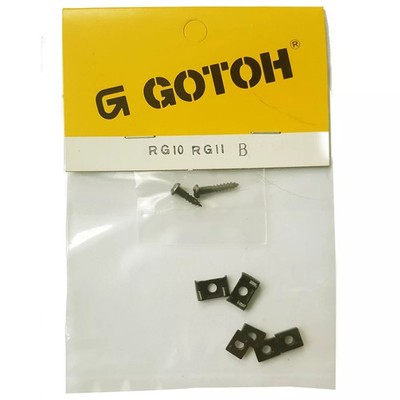 GOTOH RG10 RG11 C Guitar String Retainers, Set of 2 - Black
