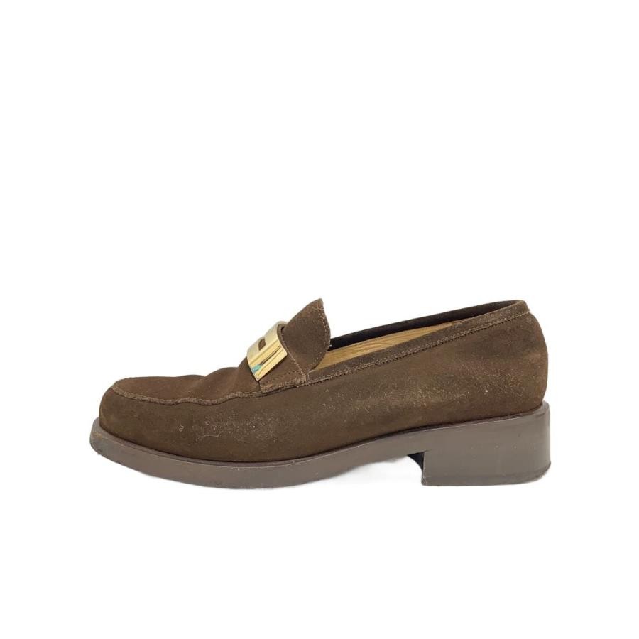 GUCCI Women's Loafers Suede Brown EU36.5/US6.5 113304c thumbnail 9