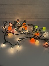 Vintage Halloween String Lights Ghost Pumpkin...