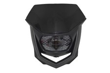 f&uuml;r Simson S51 S51E S50 S70 S70E LED Scheinwerfer Lampenmaske Tuning schwarz