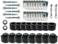 1973-1982 Corvette Coupe Body Mount Mounting Kit 42 Piece Bushings Hardware NEW