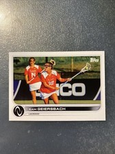 2023 Athletes Unlimited LACROSSE card SAM GEIERSBACH
