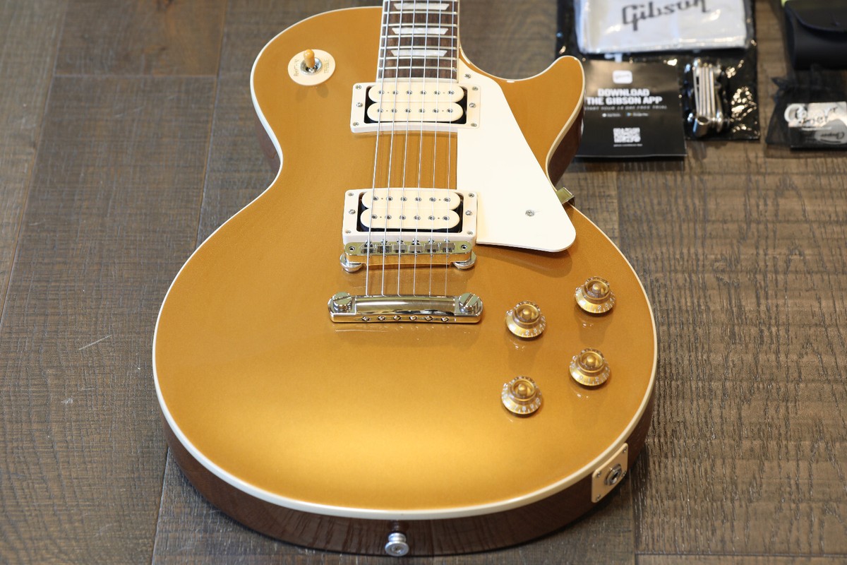 2024 Gibson 50's Les Paul Standard Electric Guitar Goldtop + OHSC