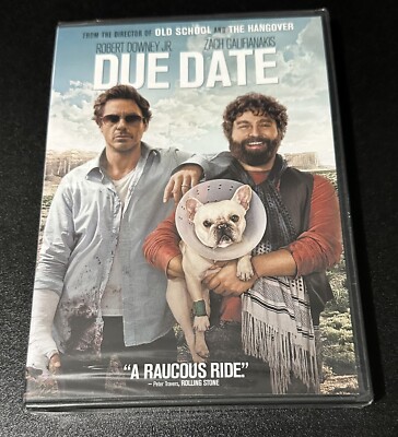 Due Date (DVD, 2011) Brand New Sealed Comedy Downey Jr Galifianakis