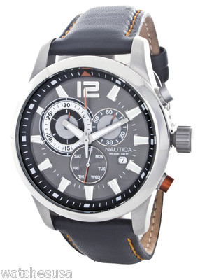 Nautica Men's N22564G Grey NCS 600 Watch