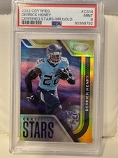 2022 Panini Certified - Certified Stars Mirror Gold Derrick Henry /25 POP 1