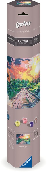 Ravensburger Malen Nach Zahlen Creart Canvas Leinwand Magisches Licht 23912-image