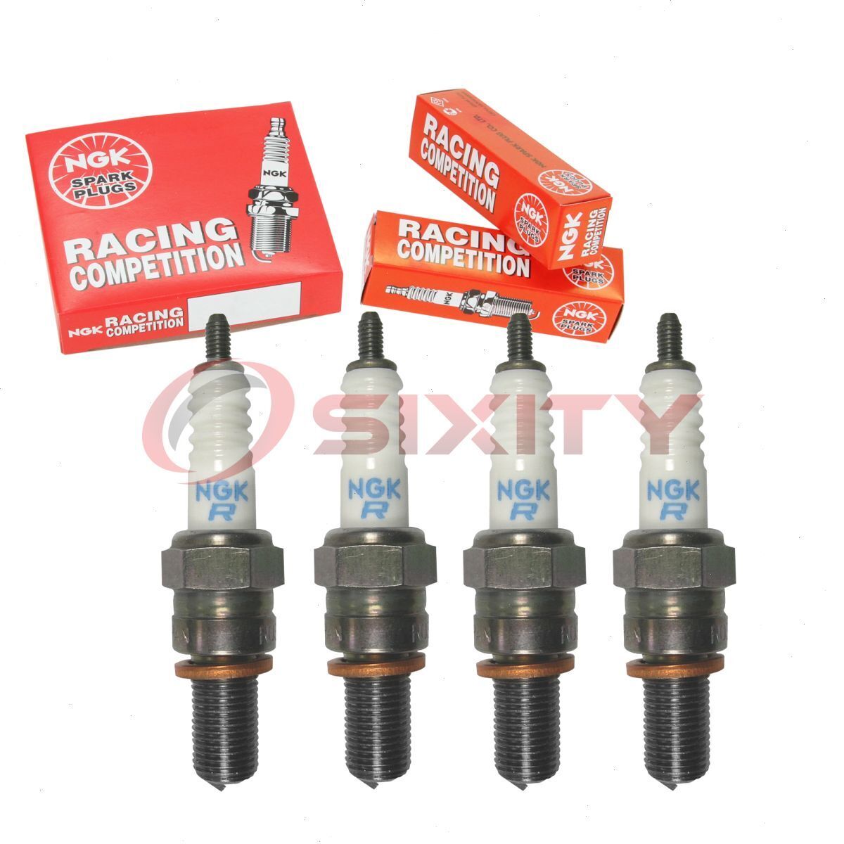 4 pc NGK 4940 R0373A-10 Racing Spark Plugs for IU01-31 G57R G57C G55R G55C ql