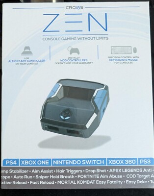 Cronus Zen Controller Emulator for Xbox, Playstation, Nintendo and PC w/switch