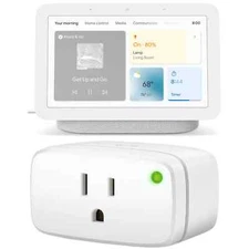 Google Nest Hub 2nd gen & 2pk. Eve Energy Smart Plugs Bundle
