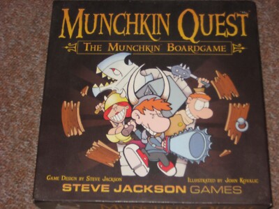 Munchkin Quest -  Boardgame - Steve Jackson Games - engl.
