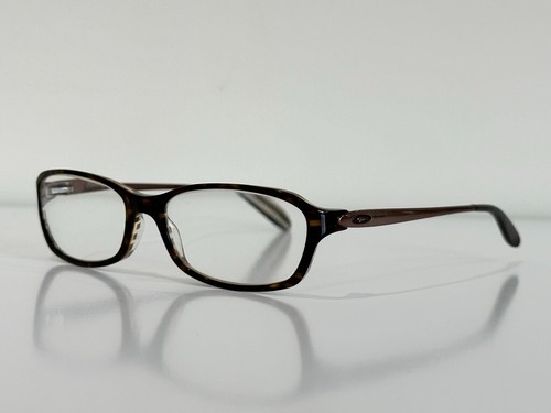 Oakley OX 1038-0252 Permissive Rectangle Tortoise Brown Eyeglasses 52-16-132