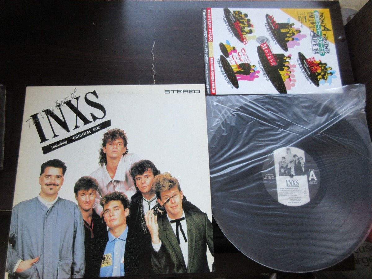 Inxs Very Best of 1983-1984 Japan Promo Vinyl LP Flyer PS-242