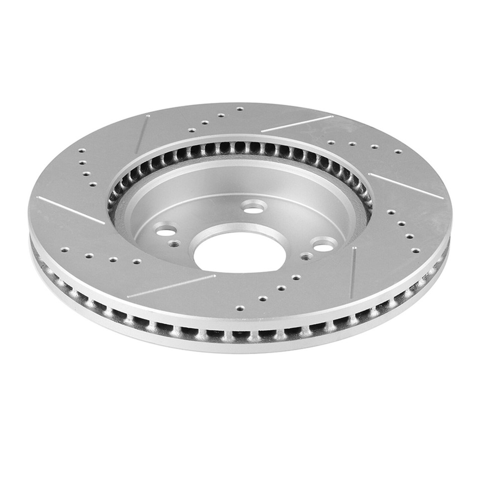 Front Brake Rotor And Ceramic Pads For Toyota Prius V Rav4 Scion XB W