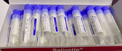 Box/100 PCS NEW  Sample Collection Tube Cotton Testing Sampling Tube 51.1534.500