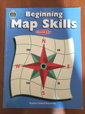 Beginning Map Skills Primary PB Book Reproducible