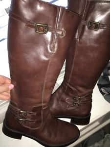 brown ecco boots