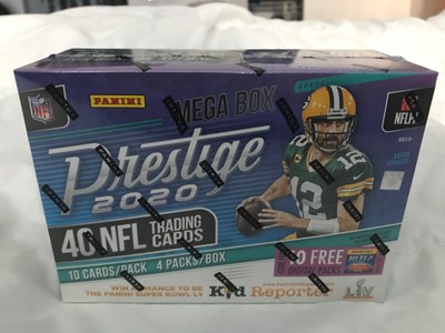 2020 PANINI PRESTIGE NFL FOOTBALL CARDS (HOBBY MEGA BOX) 2 AUTOS | eBay