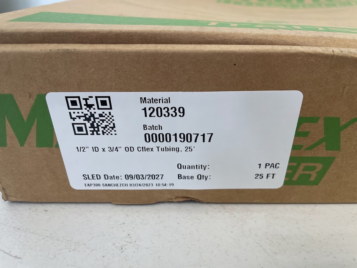 Masterflex Transfer Tubing C-Flex 1/2