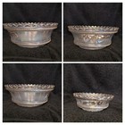 Northwood White Carnival 5pc Berry Set in Peach/Gold Trim 1910c.             (A) — photo 9