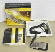 Vintage Sanyo SCP-8500 Katana DLX -Sprint dual band flip Phone VF/EXIB
