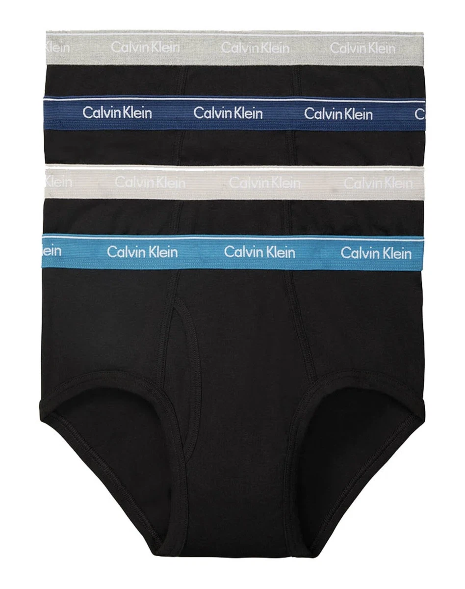 Calvin Klein Men`s Classic Fit Cotton Low Rise Briefs 4 Pack